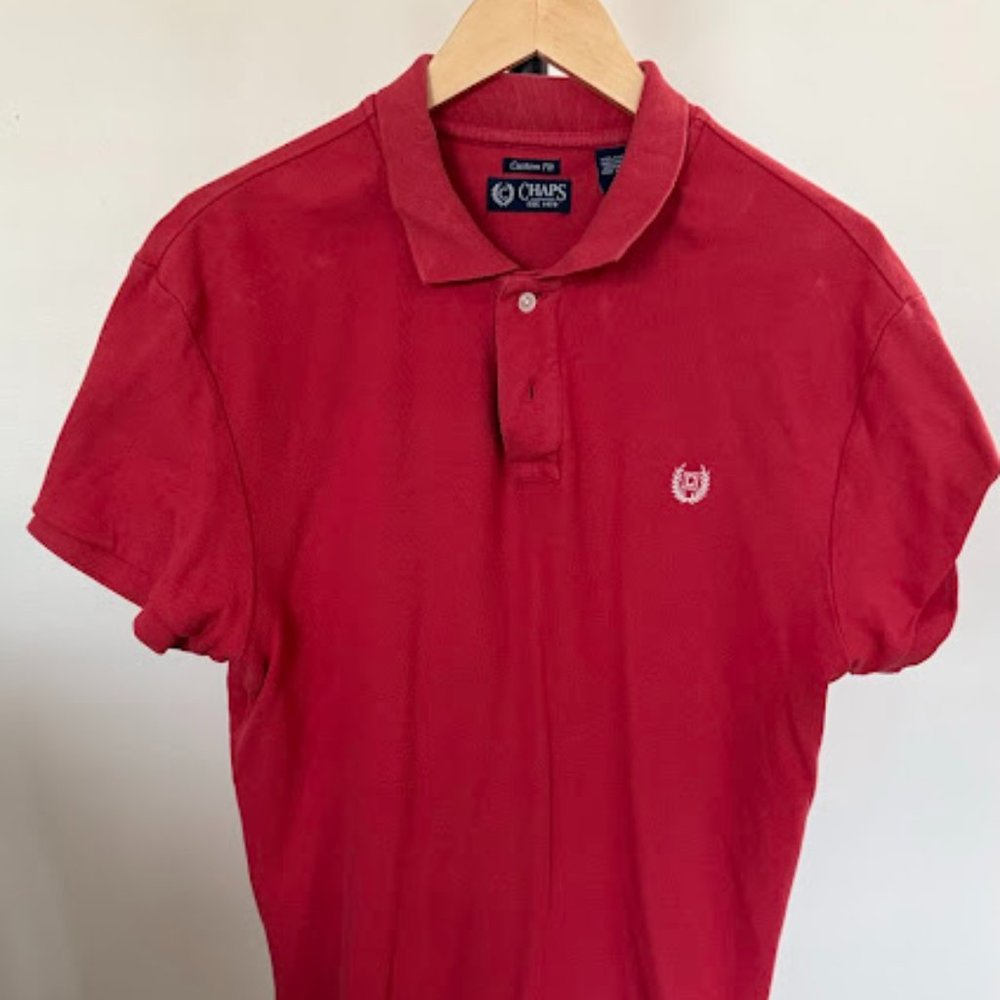 Chaps Red Polo